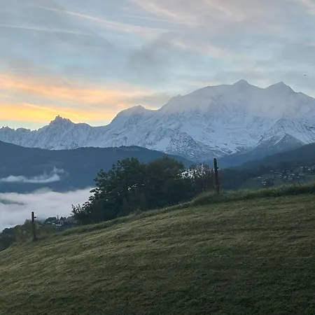 Terrasse Du Mtblanc Lägenhet Combloux